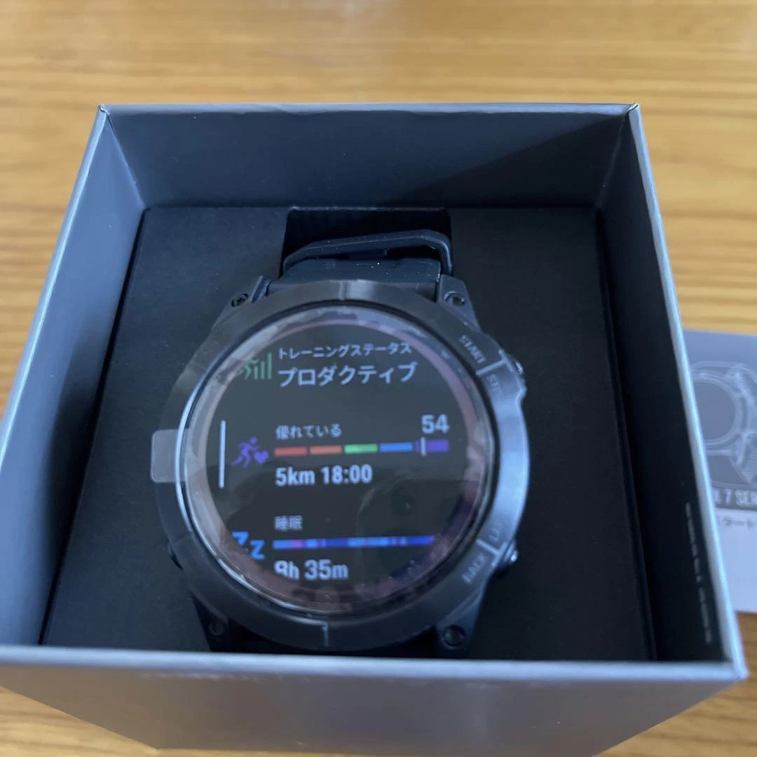 Garmin Fenix 7x Sapphire DualPower Tiblack digital watch men