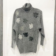 VTG Silk Angora Women Sweater Sz Sm I.B. Diff...