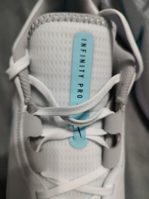 Nike Infinity Pro 2 White Copa Spikeless Golf Shoes DM8449-114