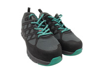 AGGRESSOR Women's Steel Toe Steel Plate Safety Work Shoes 1501 Gray/Black 6.5M