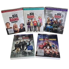 NEW Sealed The Big Bang Theory TV Show Seasons 1-5 DVD Lot Brand Lot Of 5 DVDs 