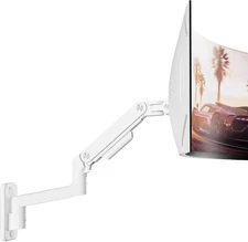 Wall Mount Monitor Arm for 17-49 Inch Ultrawide Monitors Heavy ( NELAV)