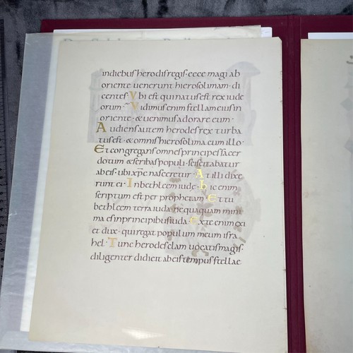 The Salzburg Pericopes Medieval Illuminated Manuscript Facsimile GERMAN - Picture 9 of 22