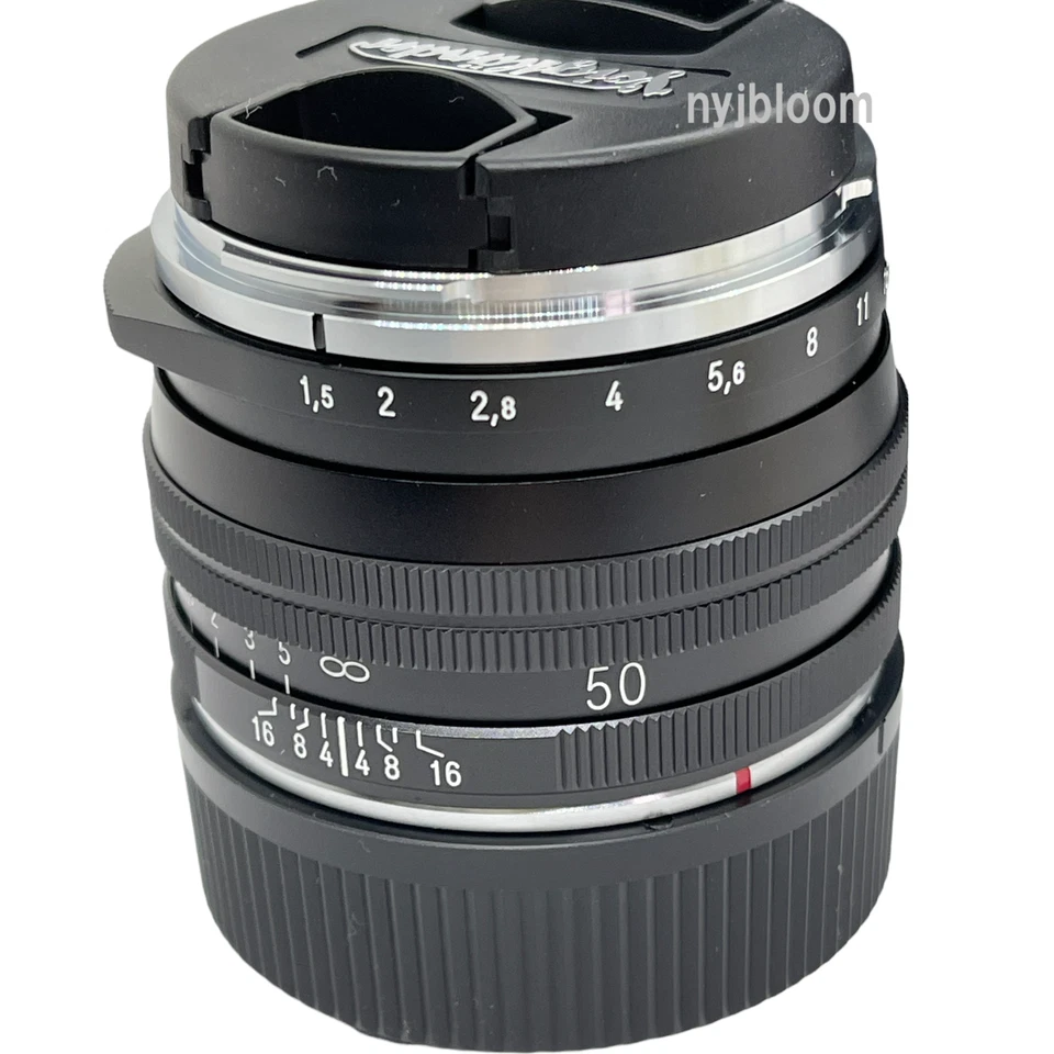 NEW Voigtlander NOKTON Vintage Line 50mm F1.5 II Black MC Multi Coating  - Image 3 of 4