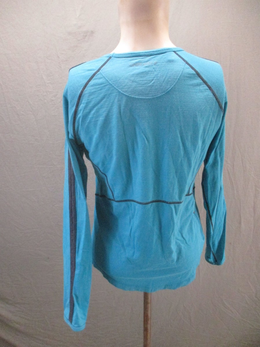 トップス ICEBREAKER MDRINO GT Icebreaker GT lightweight 1/4 zip Shirt merino wool women