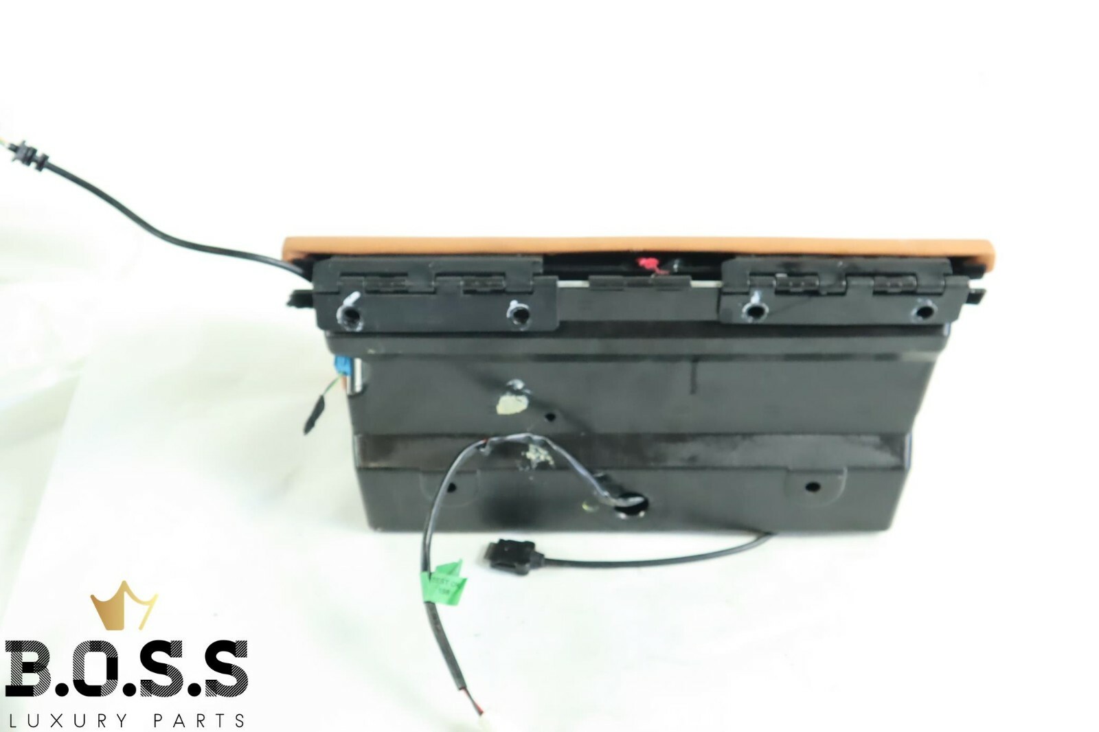 07-09 MASERATI QUATTROPORTE M139 PASSENGER GLOVE COMPARTMENT BOX BEIGE OEM