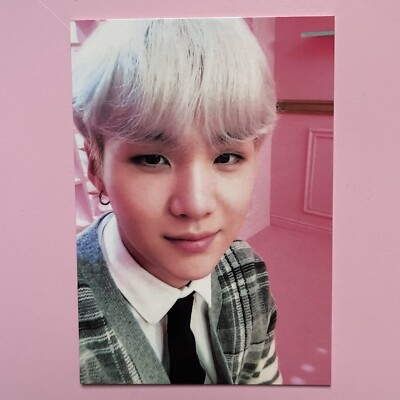 Unofficial BTS SUGA 4th Muster Happy Ever After Japan photocard. Yoongi Bangtan