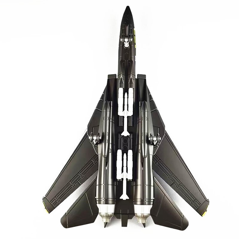 1/72 US F-14A Tomcat VX-4 Black Bunny F-14 Fighter Plastic Painted
