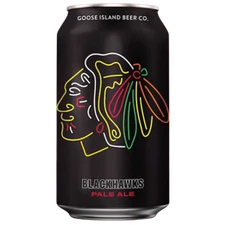 2022 Goose Island Beer Chicago Blackhawks Hockey Pale Ale Beer Cans Lot of 2 BO