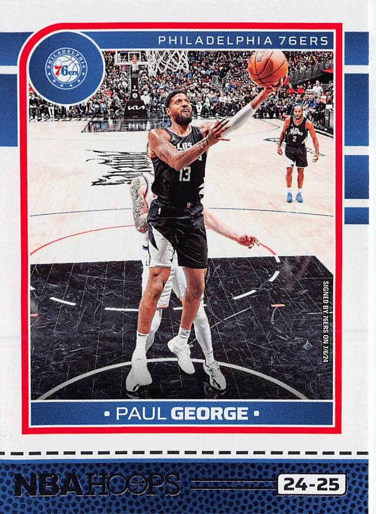 2024-25 PANINI NBA HOOPS (#81) - PAUL GEORGE | eBay