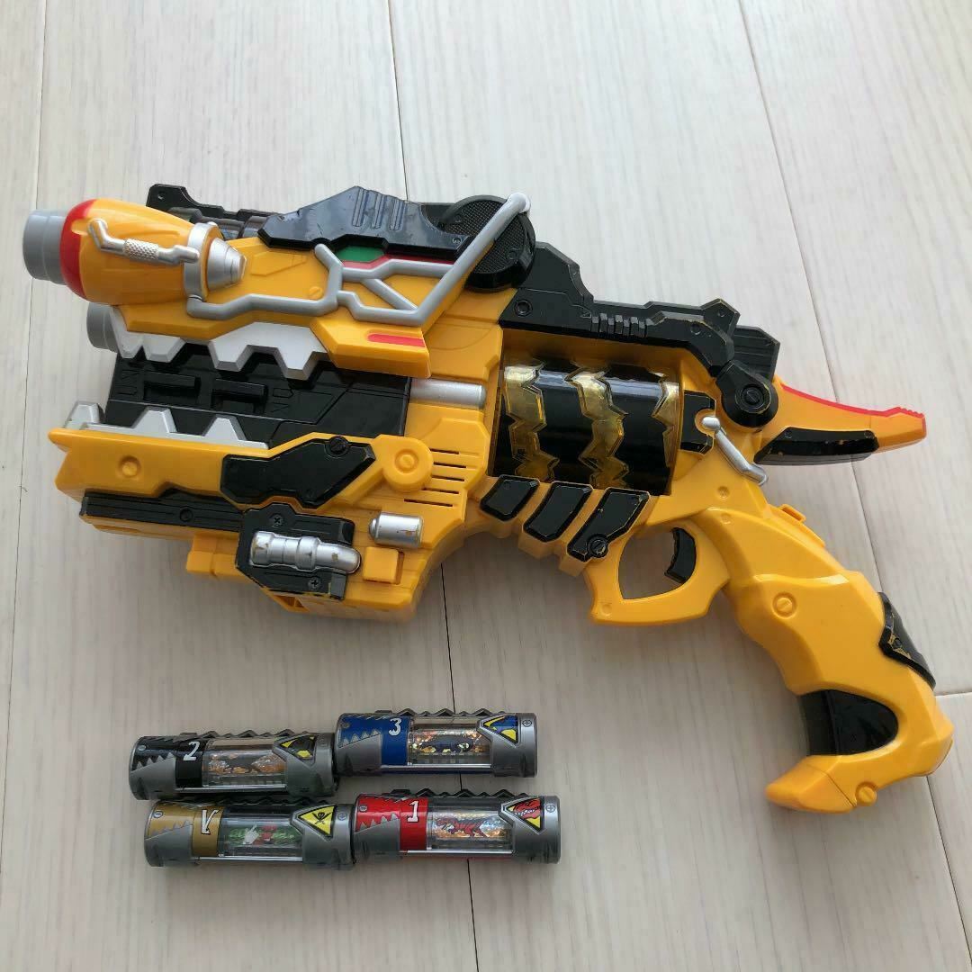 Power Rangers Dino Charge Kyoryuger DX Gabu Revolver Gun Zyudenchi