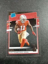 BRANDON AIYUK 2020 Chronicles CLEARLY DONRUSS RC #RR-BA San Francisco 49ers