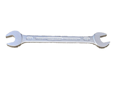 Gedore Vanadium No 6 Metric 17mm 16mm Open End Spanner Double Ended Wrench