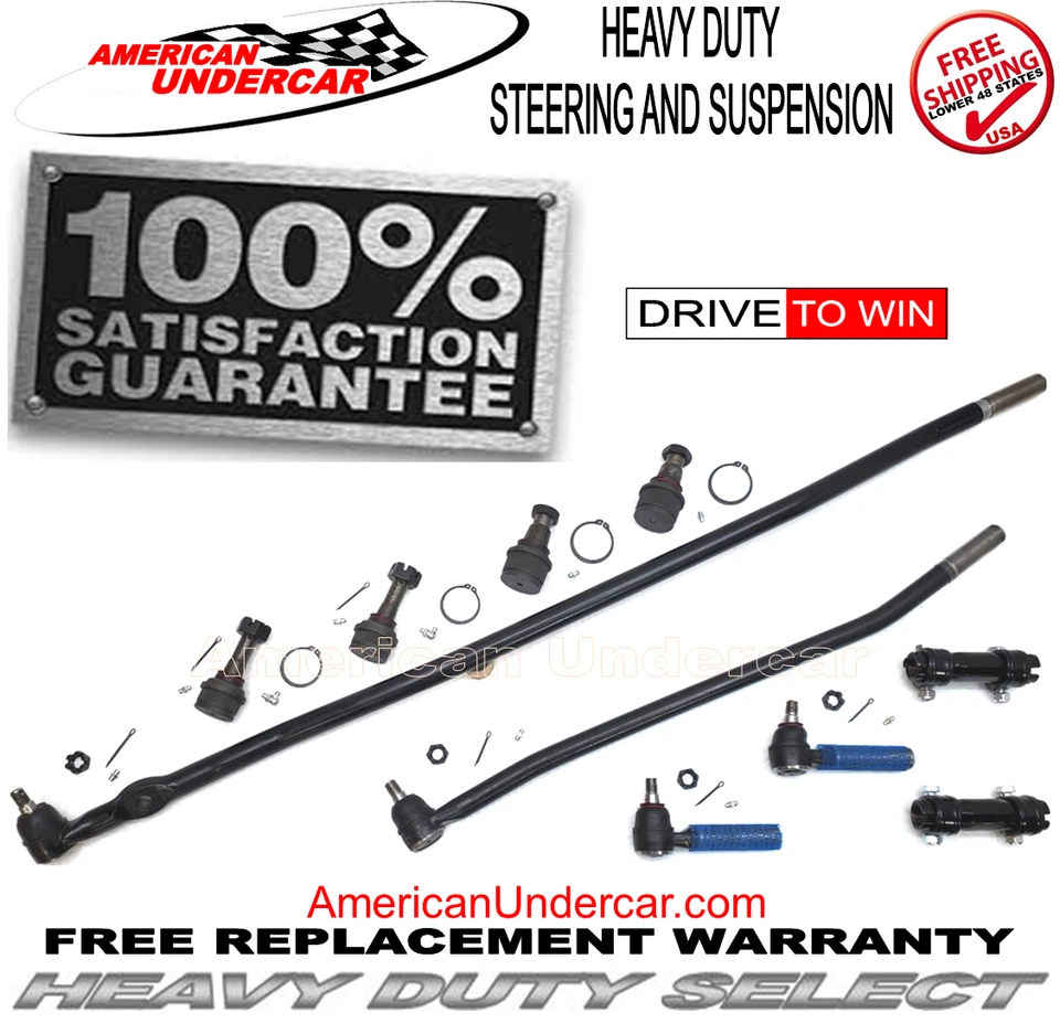 Комплект рулевого управления Ford F350 4x4 1992 - 1997 HD шарнирное соединение анкерный стержень тяговое звено рукав - Изображение 2 из 4