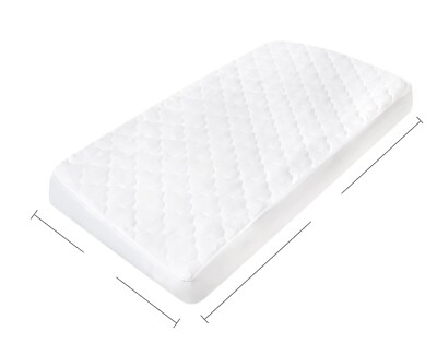Baby Steppmatratzen 120 x 60 x 7,5 cm Baby Kleinkind Säugling Komfort Schlaf Schaumstoff