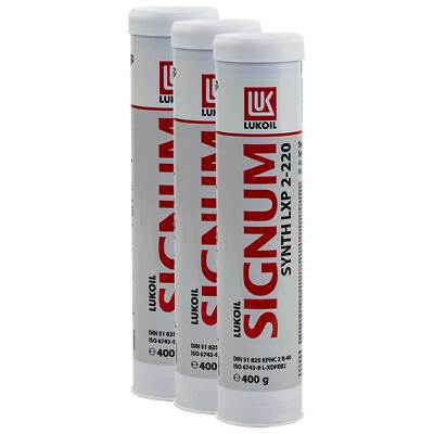 Lithium-Komplexfett Fett Lithium Lukoil 58953086 Signum Synth LXP 2-220 3 X 400g