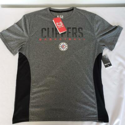 -= NBA Clippers Basketball X-Large Ultra Game Men's Contrast Active Shirt NEW