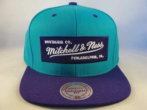 Mitchell \u0026 Ness Snapback Hat Cap Teal 