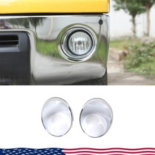 Chrome Front Fog Light Lamp Frame Trim For Toyota Tundra 2007-2013 Abs Silver Chrome Front Fog Light Lamp Frame Trim For Toyota Tundra 2007-2013 Abs Silver