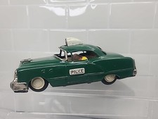 Asis SKK Tin Litho Police Car Battery Operated Not Working Japan No Remote