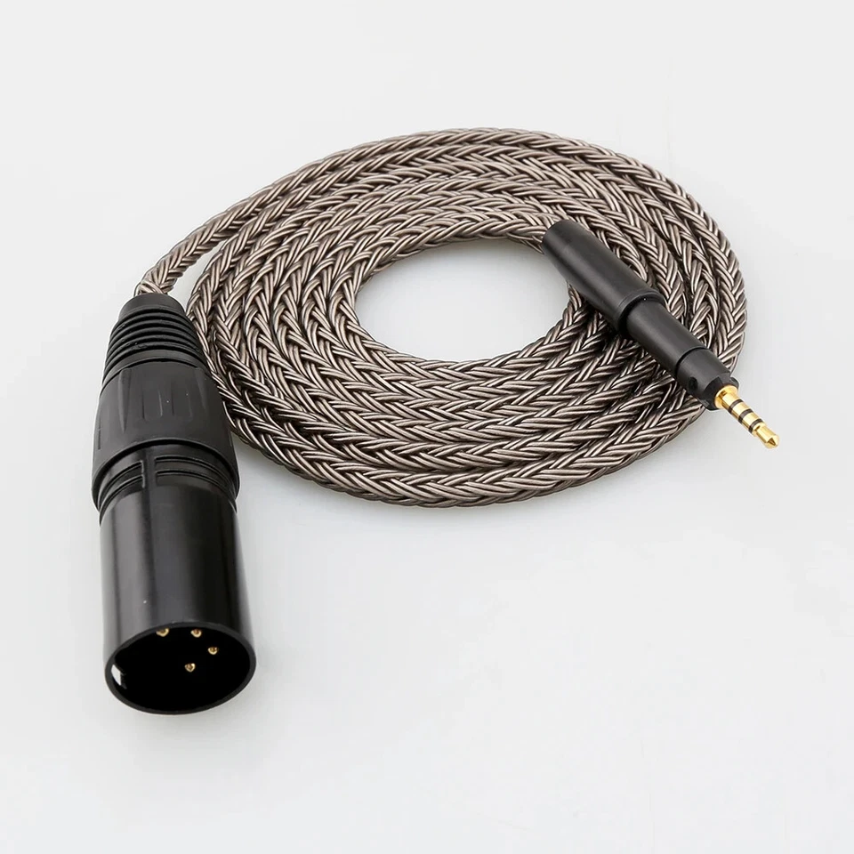 16Cores HiFi Silver Plated Earphone Cable for  HD599 HD 560S 559 560s - Image 3 of 4