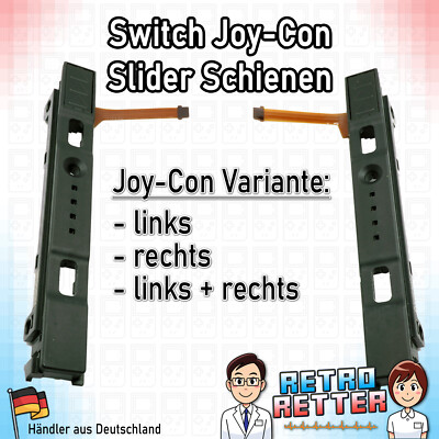 Nintendo Switch Joy-Con Slider Schiene - Links & Rechts + Flex Kabel - Rail