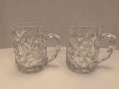 tiffany crystal beer mug