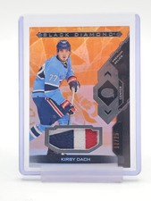 KIRBY DACH 2022-23 UD BLACK DIAMOND PREMIUM RELICS PATCH /25 ORANGE  Q6438