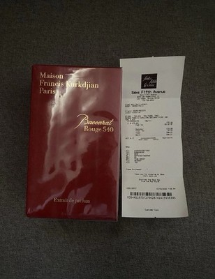 Baccarat Rogue 540 edp 2.40z SEALED NEW