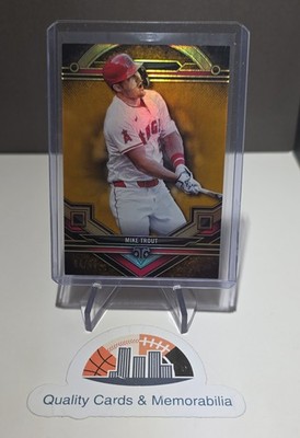 2024 Topps Triple Threads - Mike Trout #1 Gold 94/99