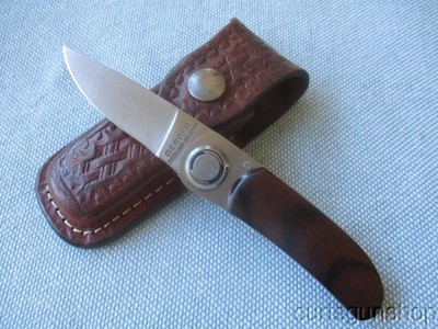 1980 VINTAGE GERBER PAUL 2PW FOLDING KNIFE W/ LEATHER POUCH | eBay
