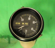 Stewart Warner Stage Iii Oil Pressure Gauge Mechanical 490 Bn Stewart Warner Stage Iii Oil Pressure Gauge Mechanical 490 Bn