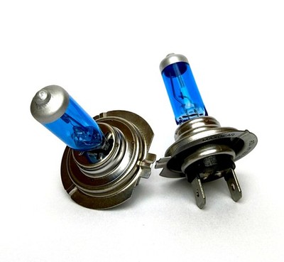 4x H7 55W 12V Xenon Optik Blau Ersatz Scheinwerfer Halogen PKW Lampe Glühbirne