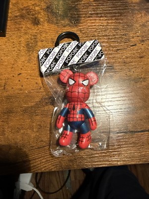 POPOBE Spiderman Bear Keychain 5-1/4 New in Package