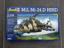 Revell 04093 Mil Mi-24 D Hind Helikopter Hubschrauber Militär Bausatz OVP 1:144