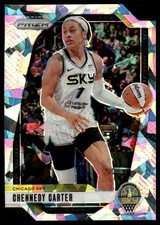 2024 WNBA Prizm #66 Chennedy Carter Ice Prizm