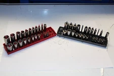 BLUE-POINT TOOLS 1/4" DRIVE METRIC SAE DEEP & SHALLOW CHROME SOCKET SET 42pcs