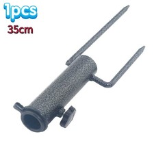1x Lawn Spike Parasol Holder Metal Ground Sleeve Ground Spike Sun Umbrella Holder