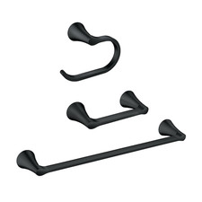 Moen Graeden 3-Pc Hardware Set 18 Towel Bar P...