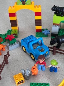 Lego Duplo TRAIN - lot of RAILS - SWITCH - LEVEL CROSSING - parts VGC