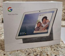 Google Nest Hub Max Smart Speaker - Chalk (GA00426-US) for sale