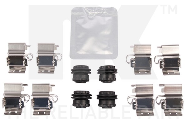 NK ZubehöRsatz Scheibenbremsbelag 79991006 FüR Lancia Freemont Chrysler Jeep 4X4-image