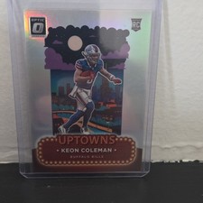 2024 Panini Donruss Optic Uptowns Prizm Keon Coleman Buffalo Bills Rookie #15