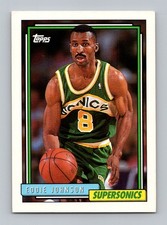 1992-93 Topps #384 Eddie Johnson Near Mint or Better