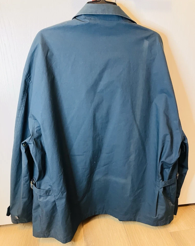 Chaqueta azul microfibra Claiborne para hombre talla XL Foto 3 de 3