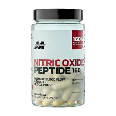 Muscletech Nitric Oxide Peptide 160 - Advanced Formula Supports Nitric Oxide