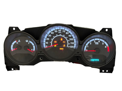 Speedometer Instrument Cluster Dash Panel Gauges 2010 Caliber 130,999 Miles