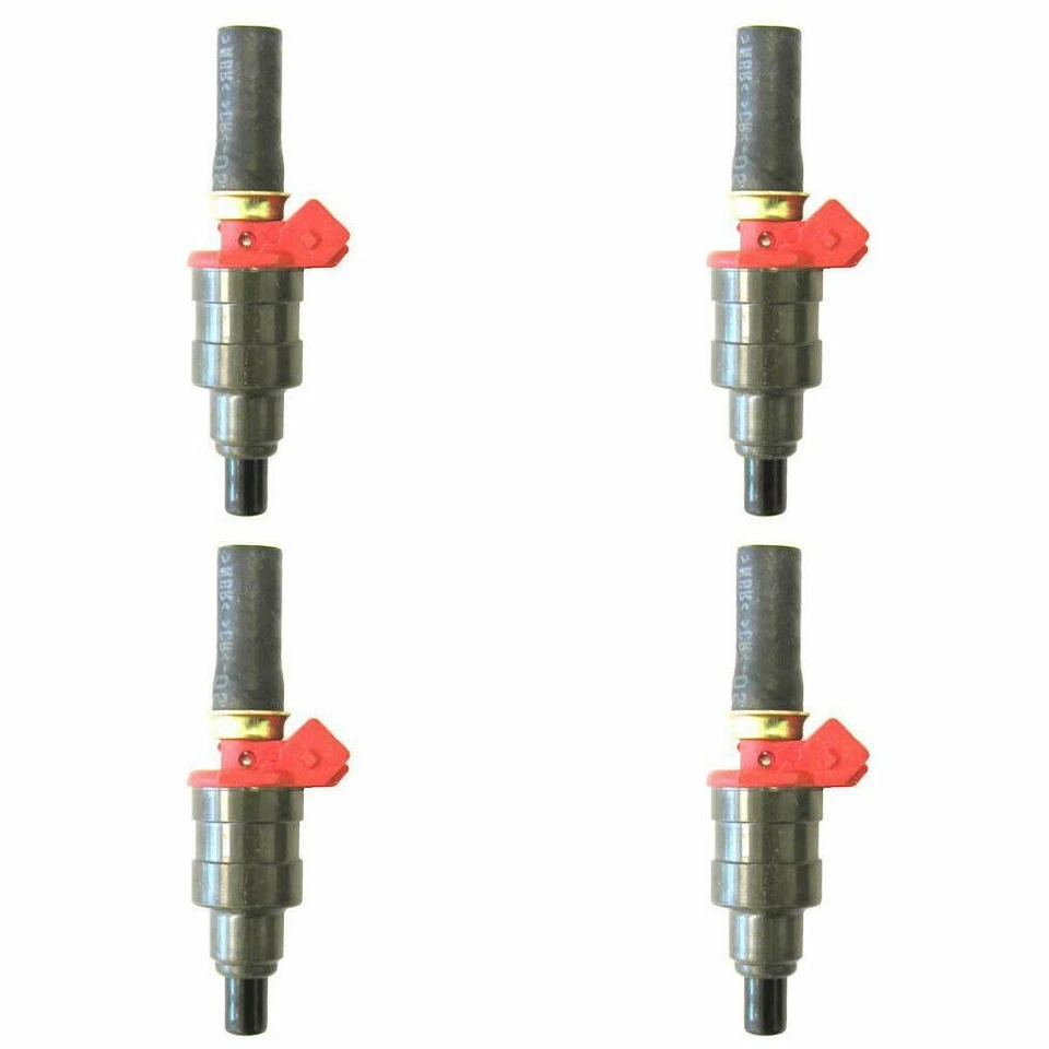 4 X INYECTORES DE COMBUSTIBLE 16600-01Y00 FJ191 PARA NISSAN PULSAR NX 1988 1989 FLUJO EMPAREJADO Foto 3 de 4