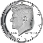 2021 S PROOF SILVER KENNEDY HALF DOLLAR