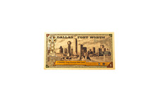 1 Dallas Fort Worth Texas Goldback | Aurum Gold Foil Note (24k)